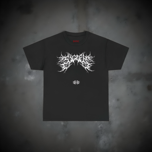 Dolphin Minimalist Tee — Small Back Dolphin Graphic White T‑Shirt