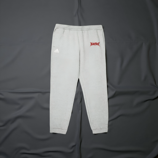 Adidas Fleece Joggers — Charcoal Cozy Athletic Sweatpants
